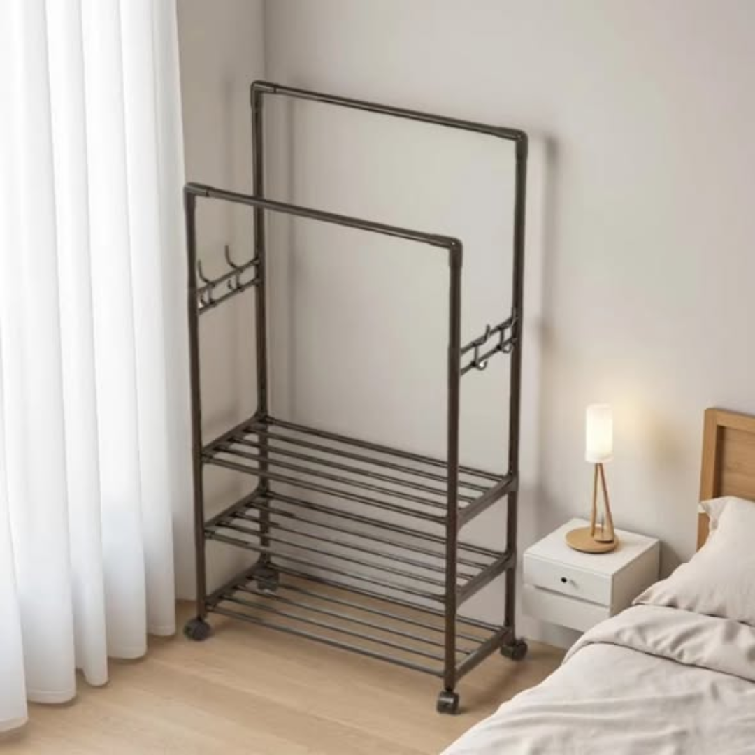 Multi-Functional Wardrobe Rack