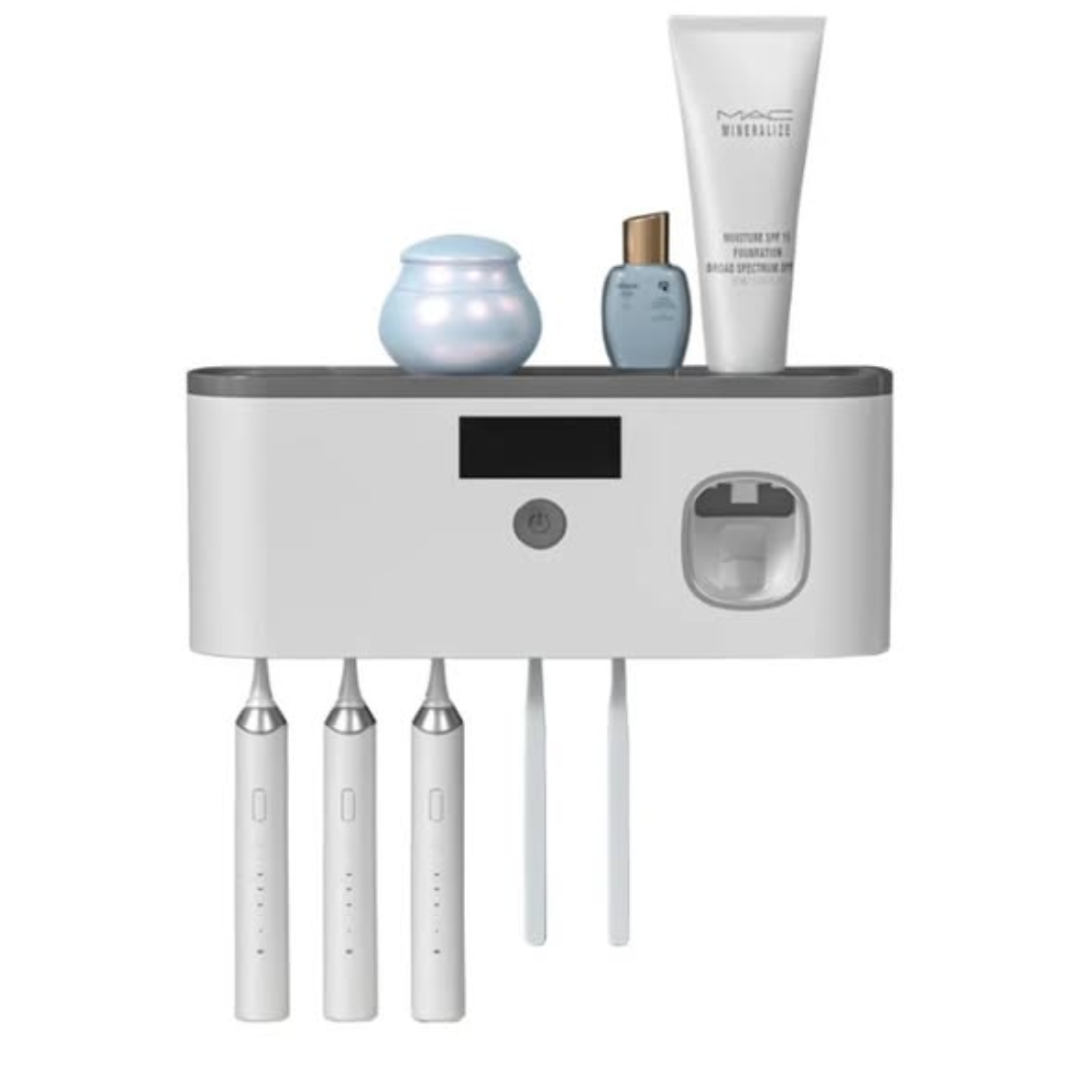 Electri toothbrush sterilizerilizar dispenser