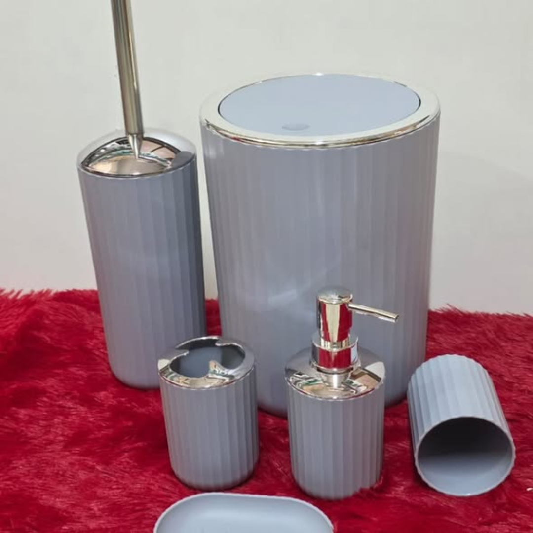 6 in luxury bathroom accessories set