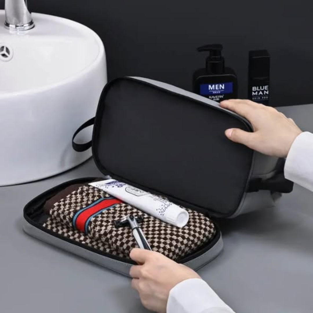 Double Layer Portable Travel Cosmetic Bag