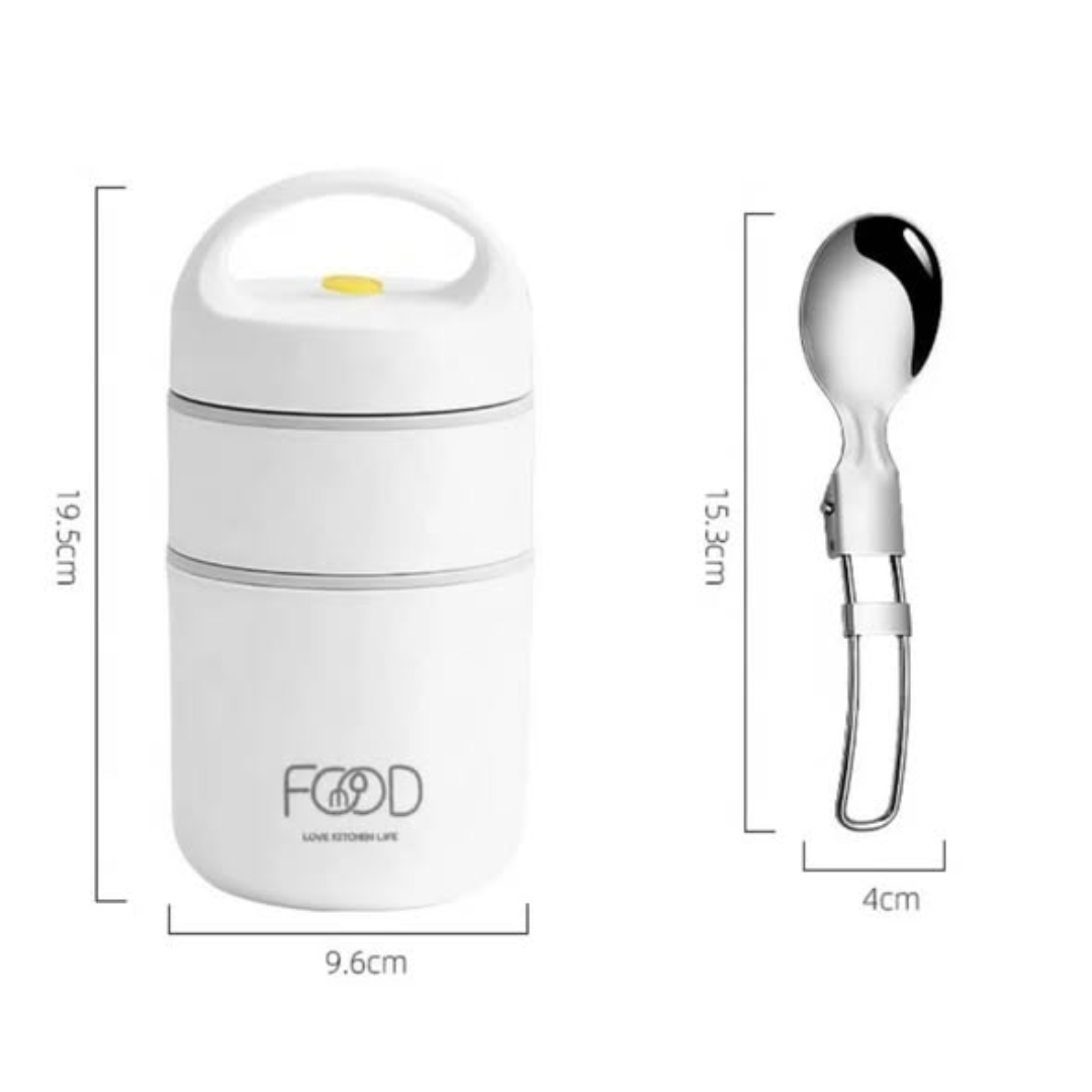 Insulated lunch box set