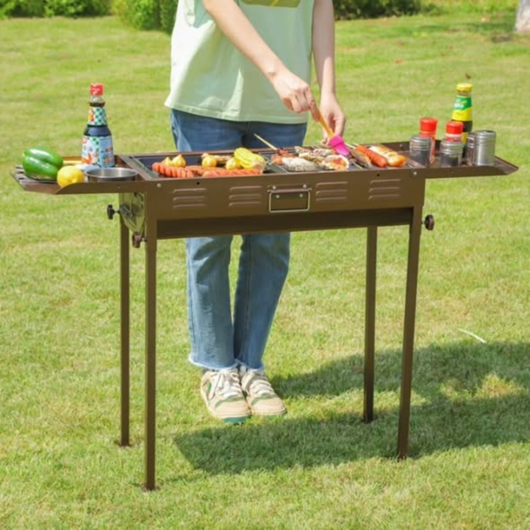 Portable Folding Charcoal BBQ Grill