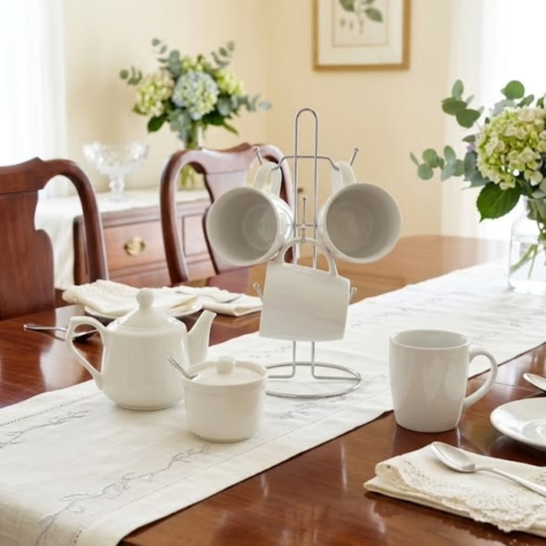 Pure White Elegance Set