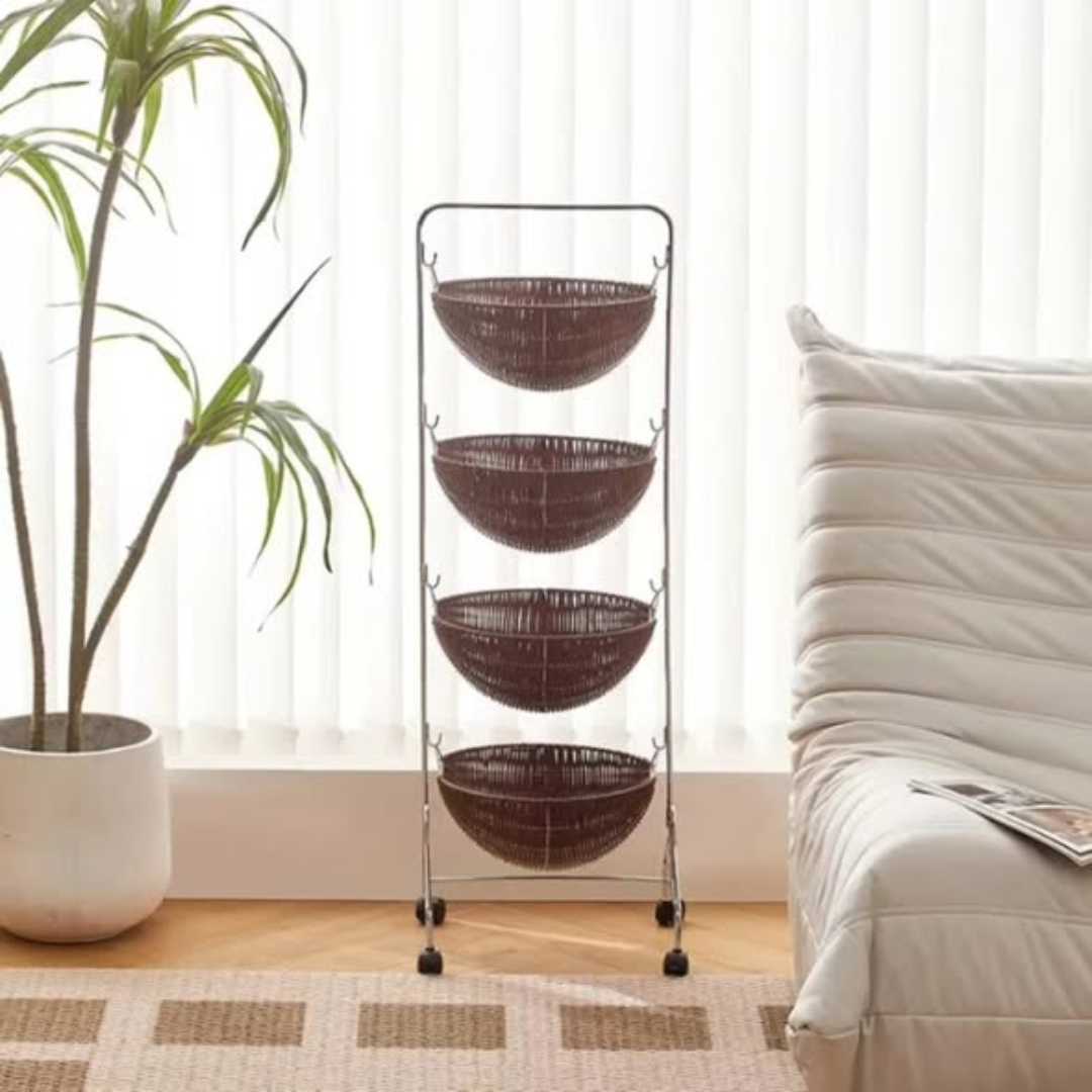 Fruit Rack Bucket 4 Layer