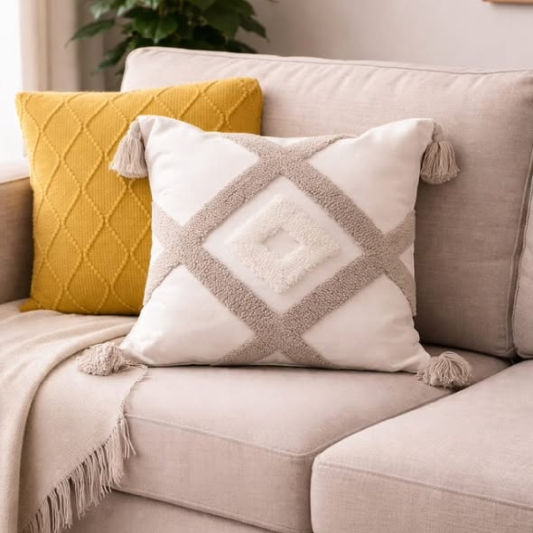 DECORATIVE KNITTED THROW BLANKETS