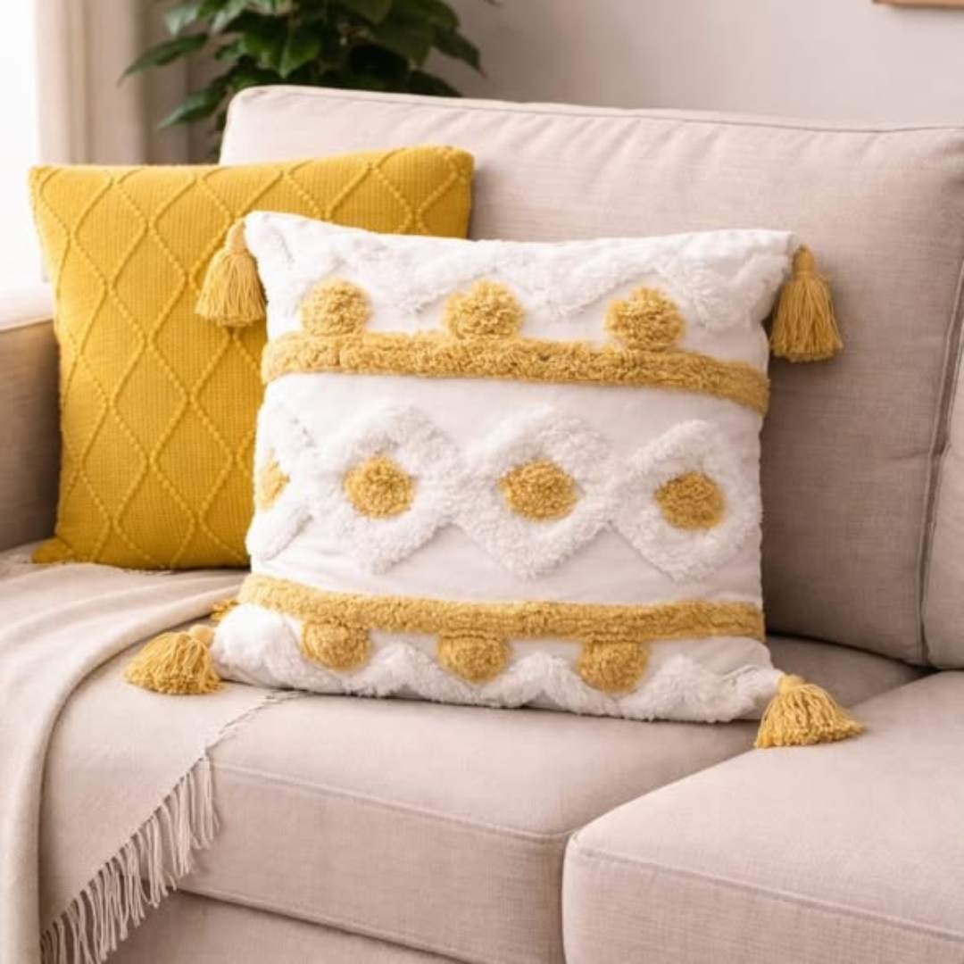 DECORATIVE KNITTED THROW BLANKETS