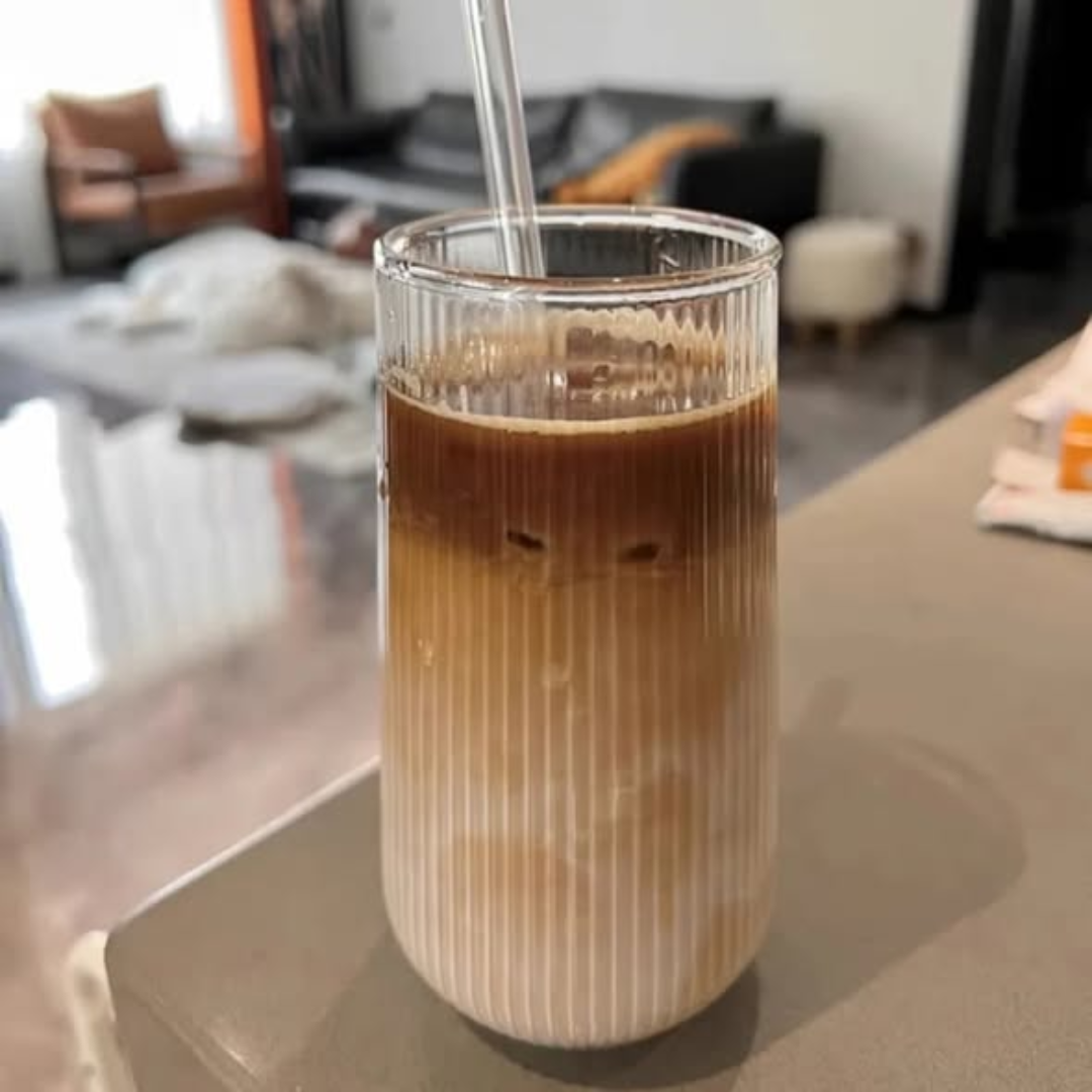 Heat resistant Ribbed glasses