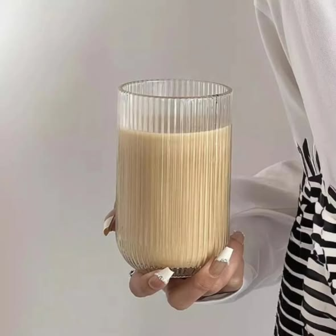Heat resistant Ribbed glasses