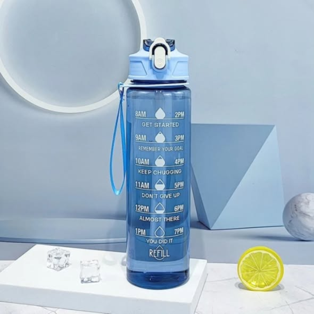 Large Capacity Sports clear Water Bottle