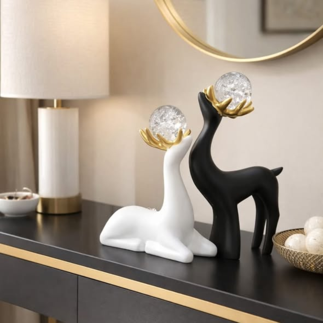 Unbearable Crystal Sika Deer Ornament