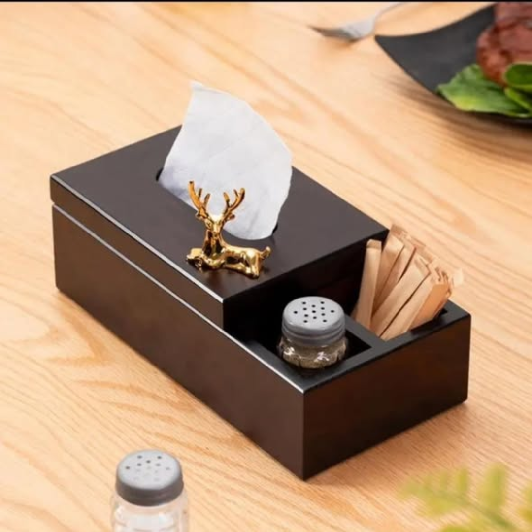 Wooden Tissue Box Holder