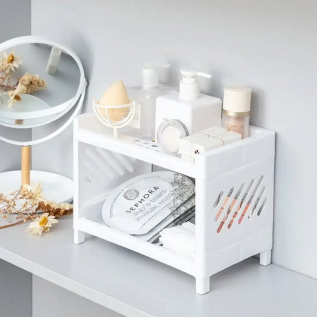 Double Layer Desktop Storage Rack