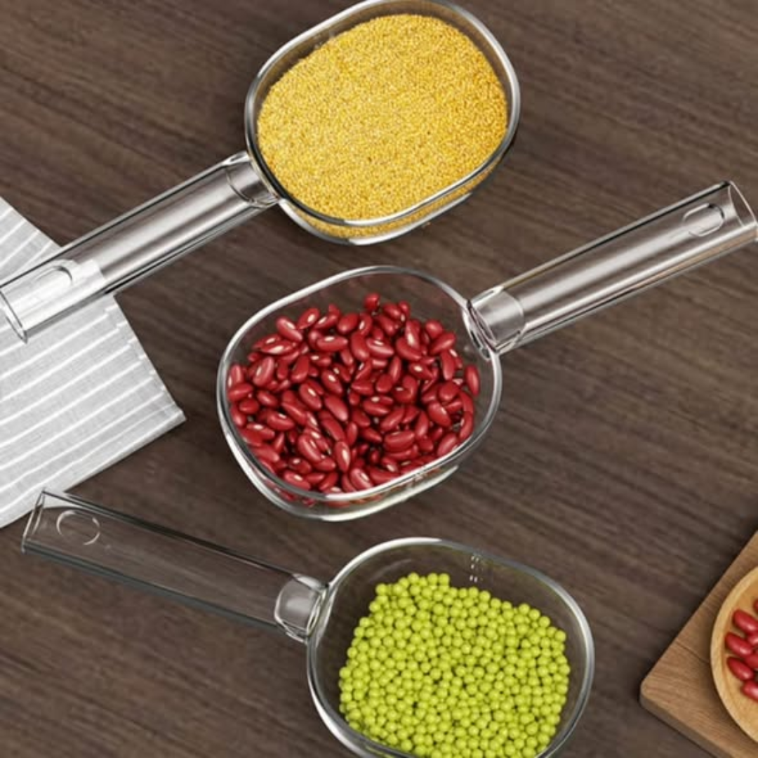 3 pcs Acrylic scoop