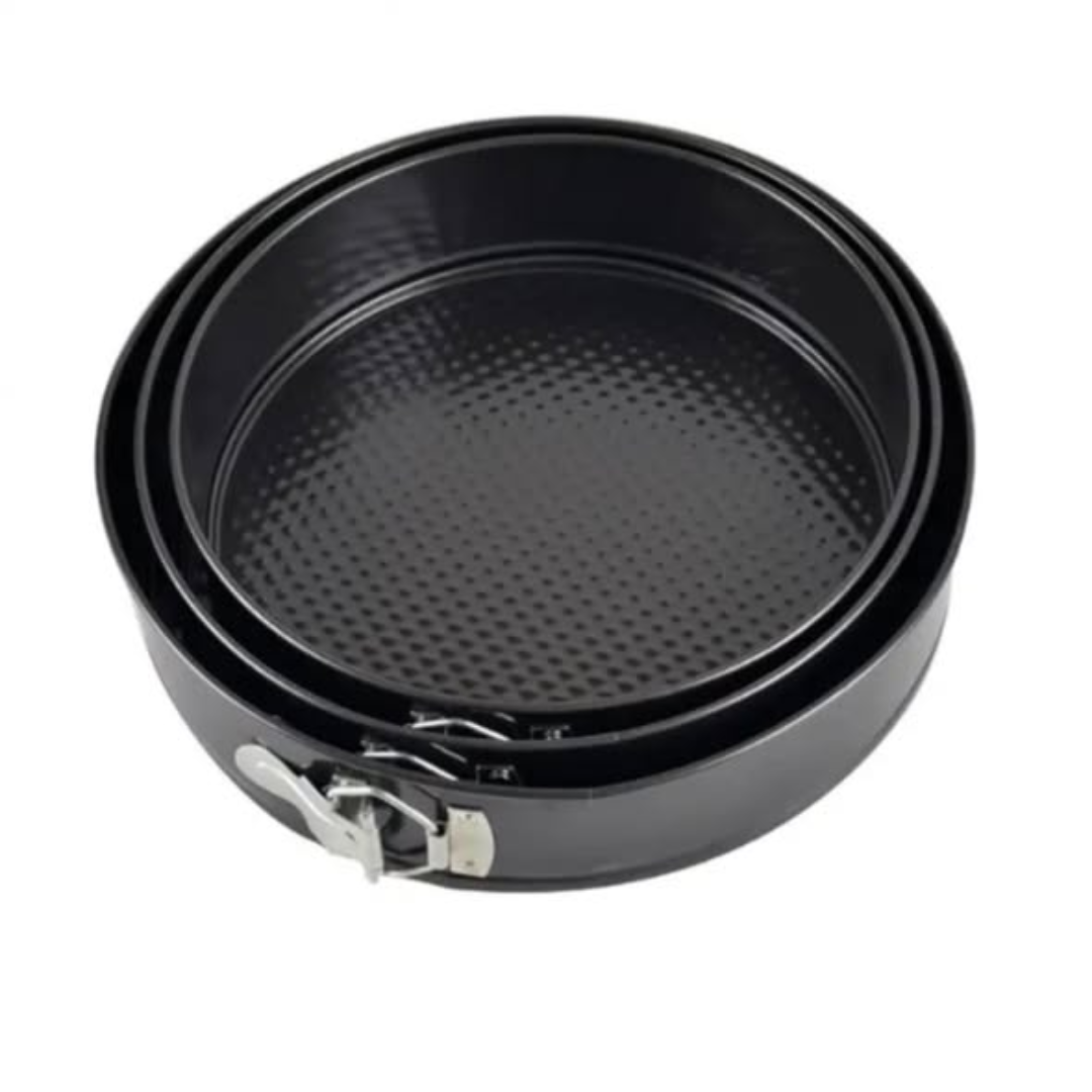 3pcs set baking tins round
