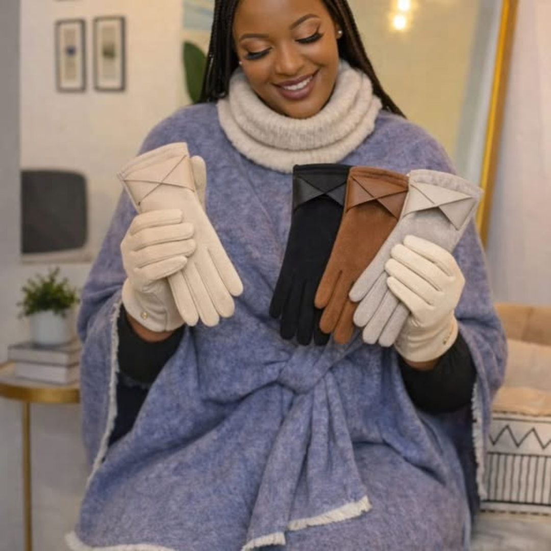 Free Size Women's Warm Thermal Winter Gloves