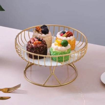Fancy decorative fruit basket/stand