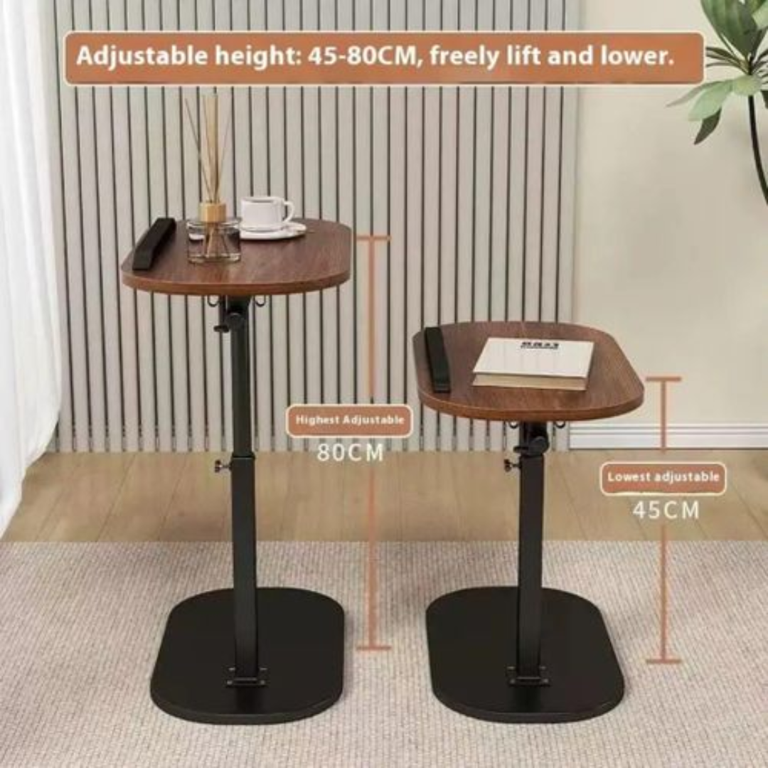 Adjustable C - Shaped side Stool/Table