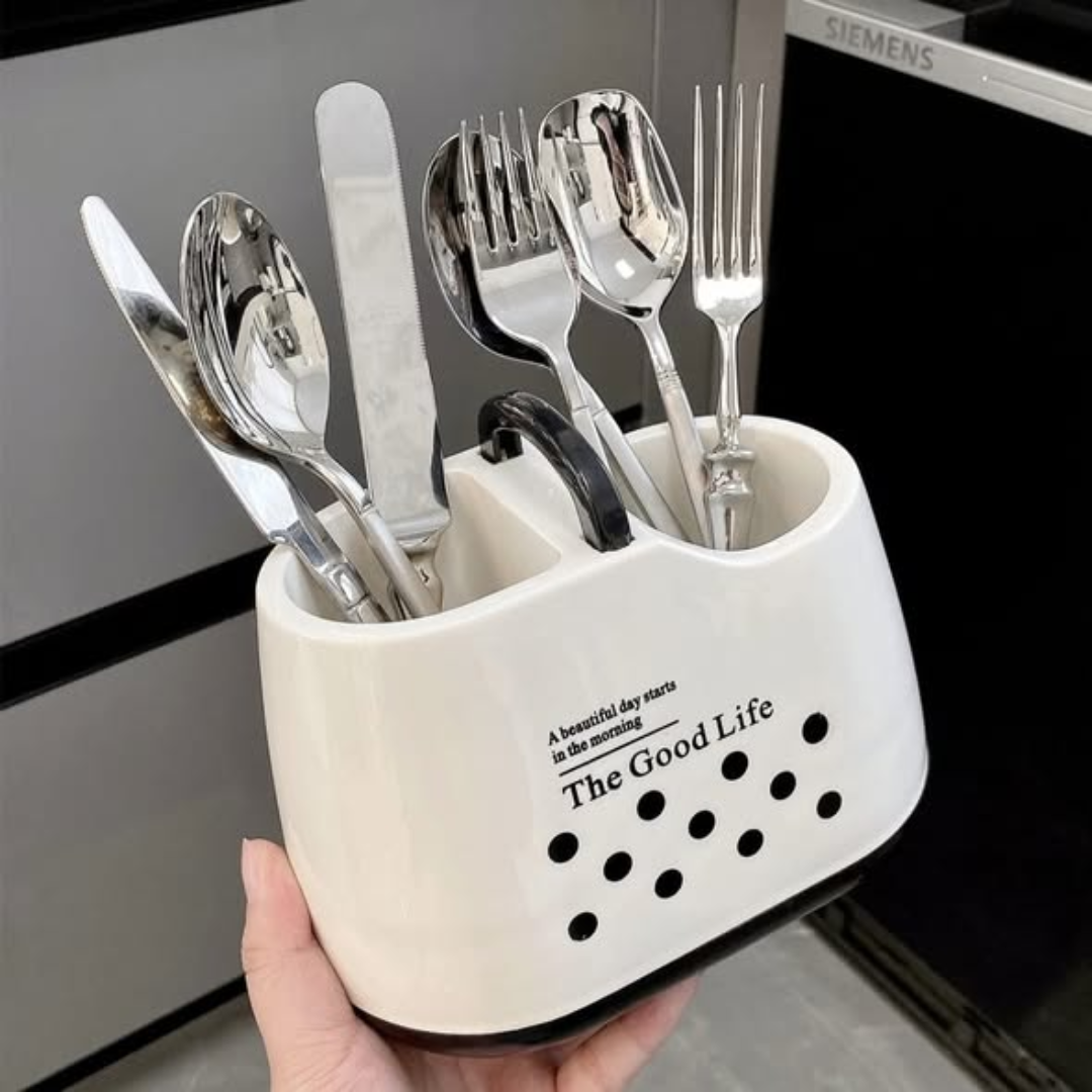 Cutlery Drainer and Holder