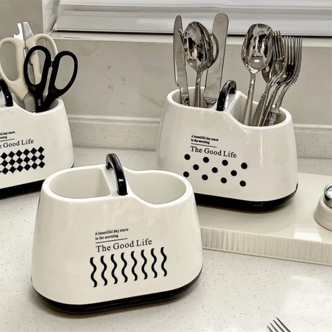 Cutlery Drainer and Holder