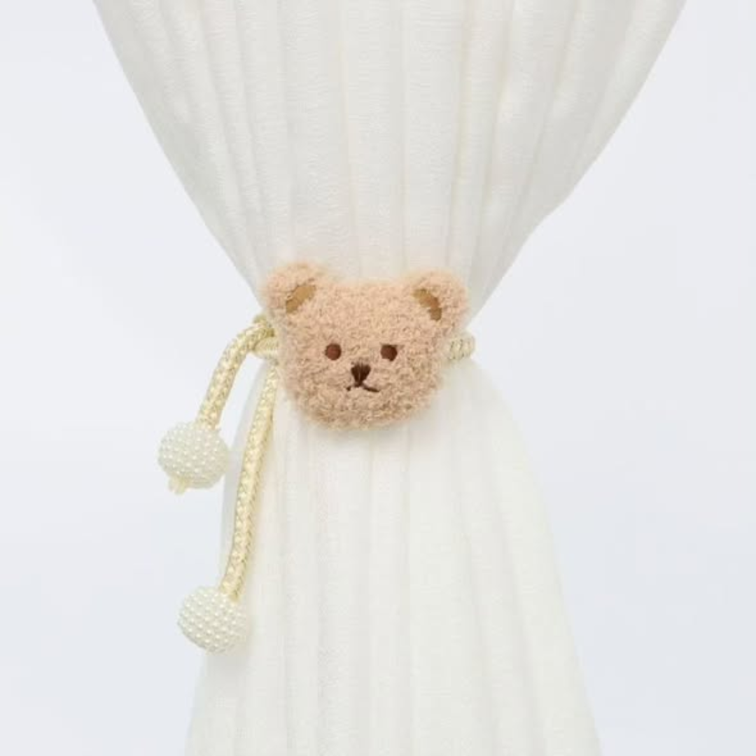 2pc Cartoon Bear Curtain Tiebacks