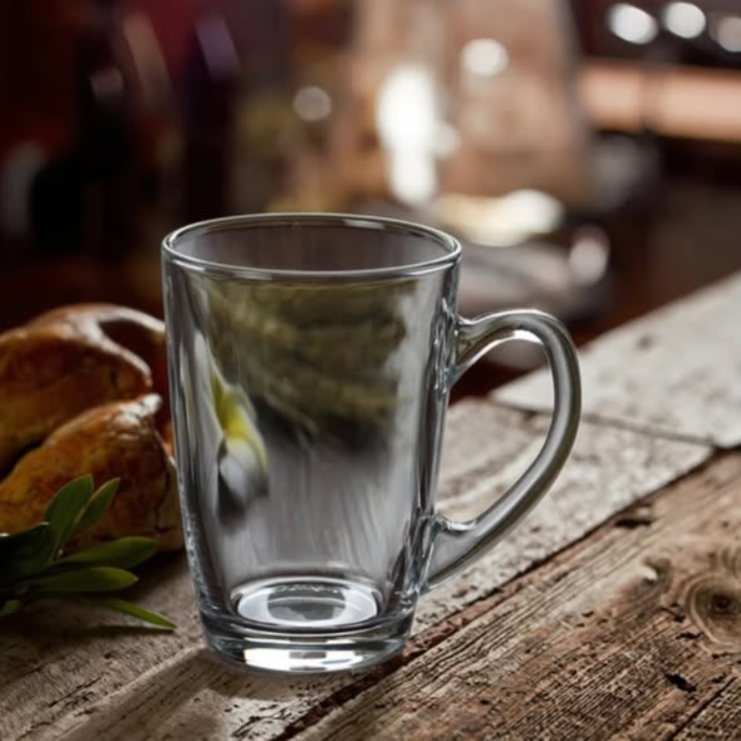 350ml glass mug