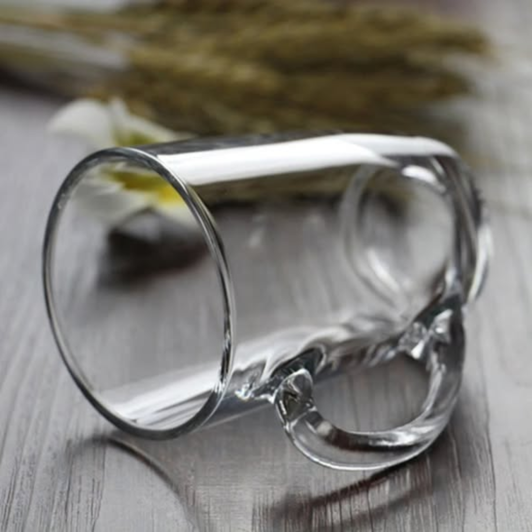 350ml glass mug