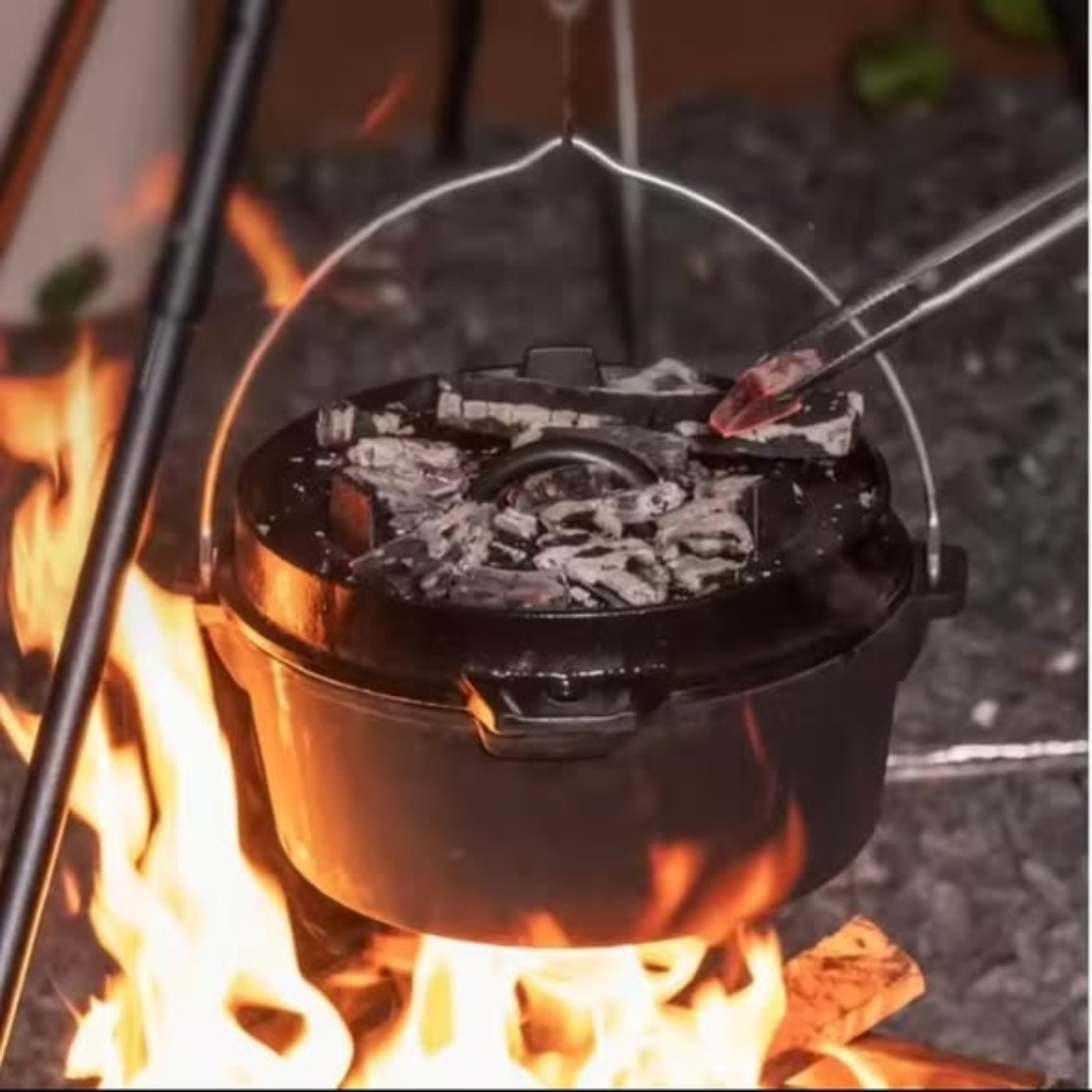 9ltrs Preseasoned Dutch oven