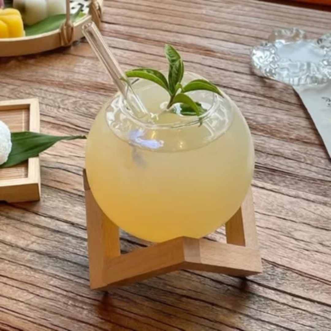 Round Ball Juice Glass
