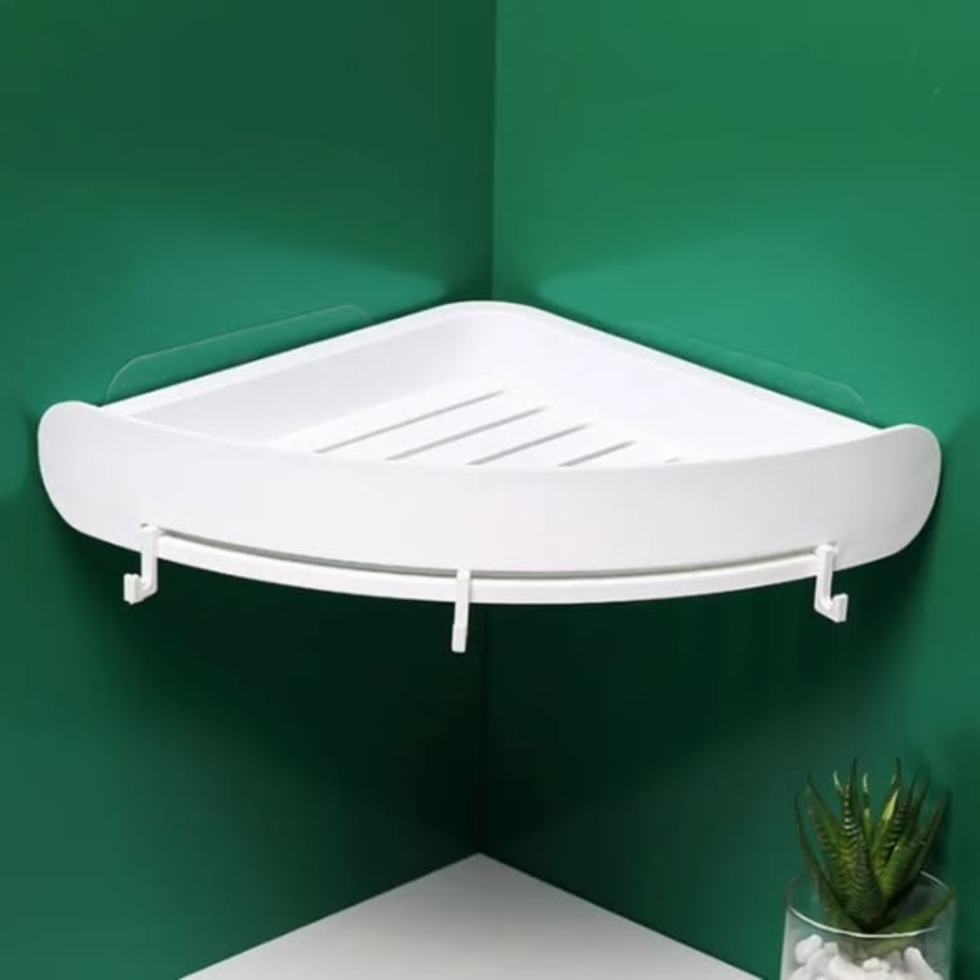 Corner bathroom/kitchen organizer