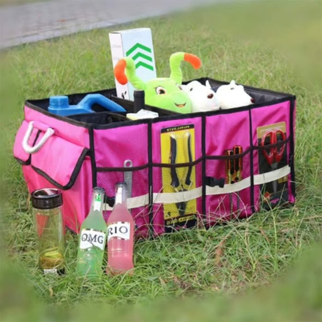 Spacious car boot Trunk organizer