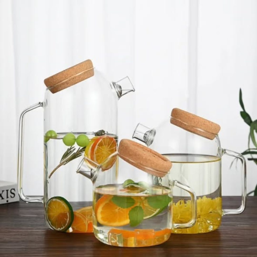 Borosilicate Juice Water Pitcher