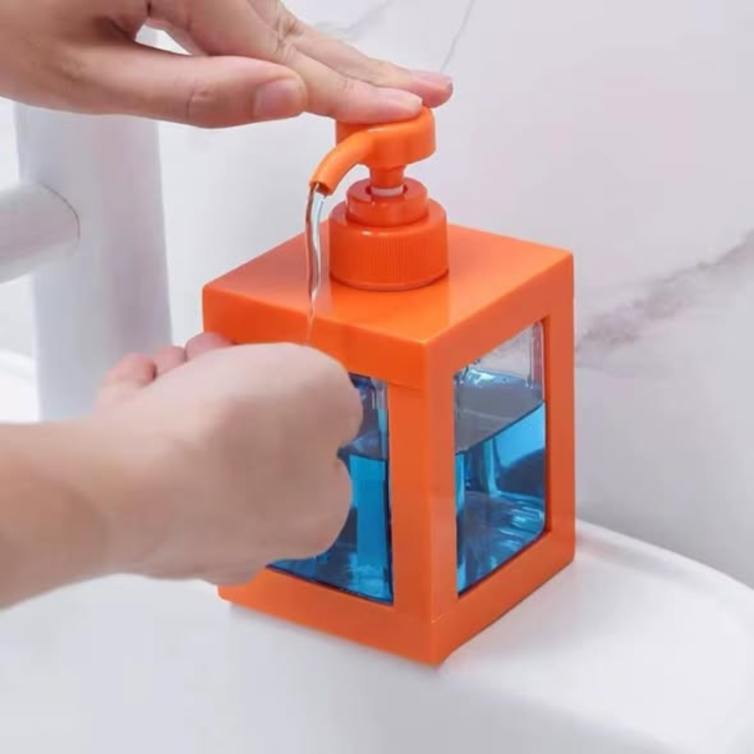 500ml clear plastic soap dispenser