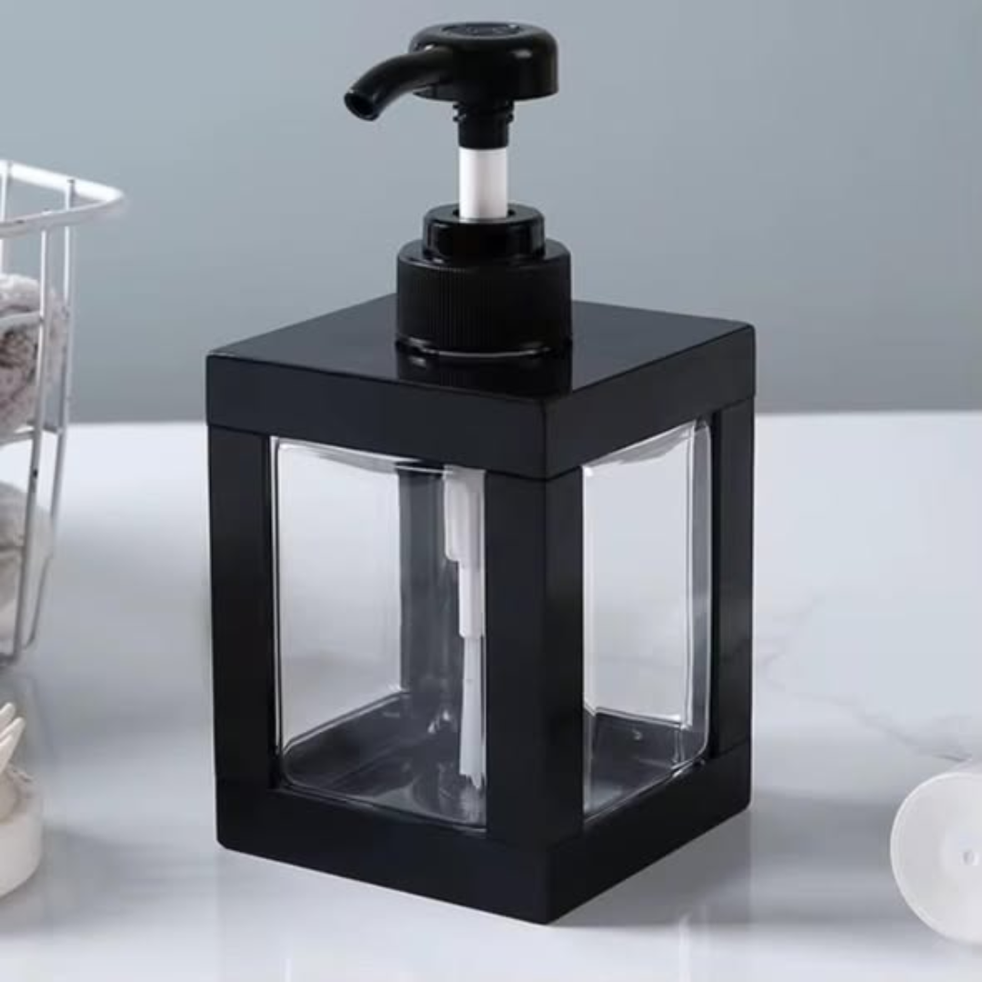 500ml clear plastic soap dispenser