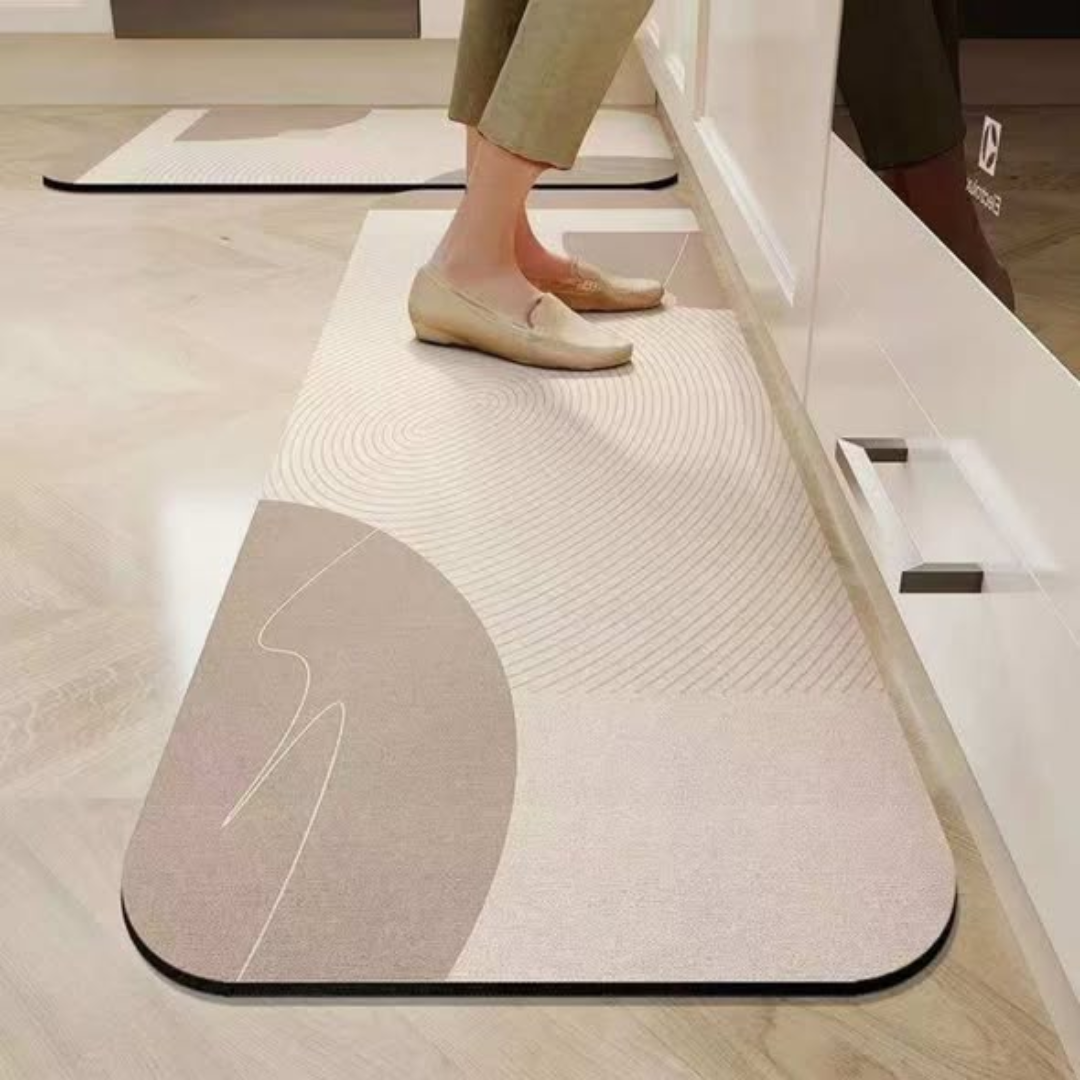 Big Size Rubber Bottom Anti-Slip Kitchen Mats set
