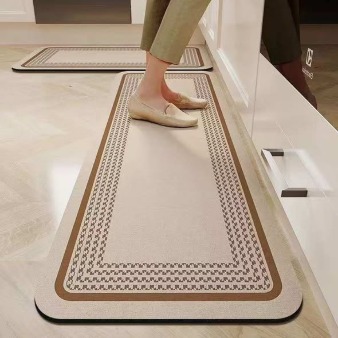 Big Size Rubber Bottom Anti-Slip Kitchen Mats set