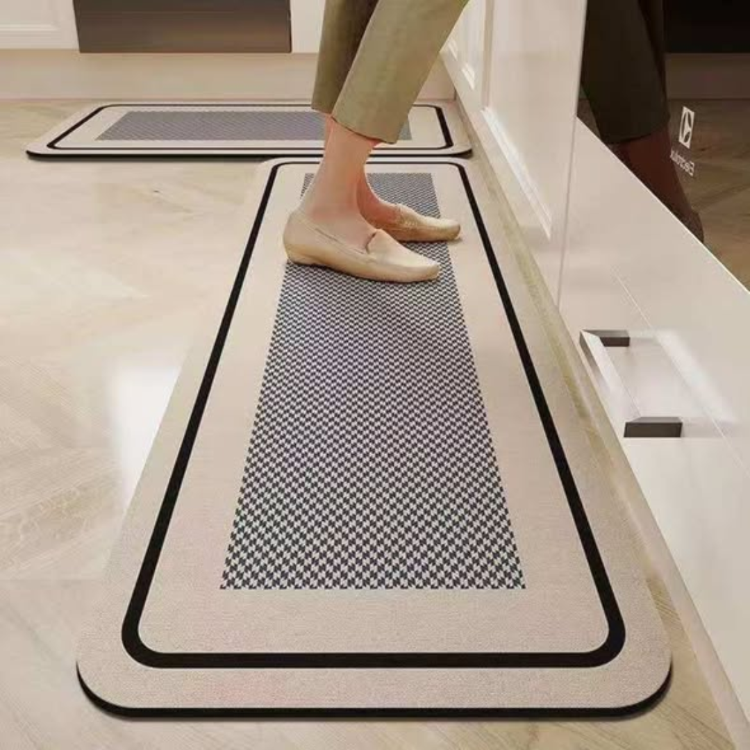 Big Size Rubber Bottom Anti-Slip Kitchen Mats set