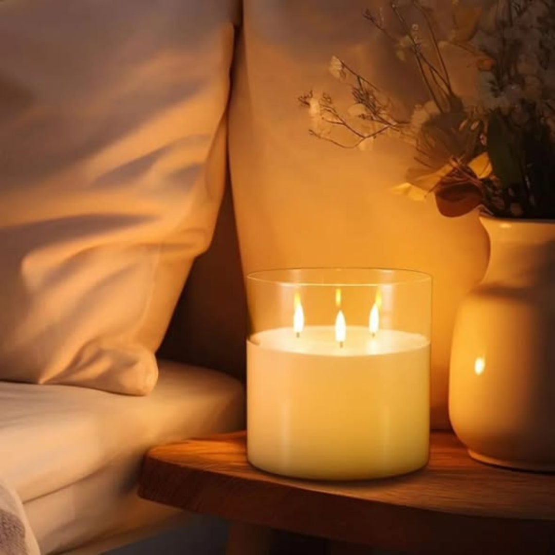 Extra Large Flameless Candles