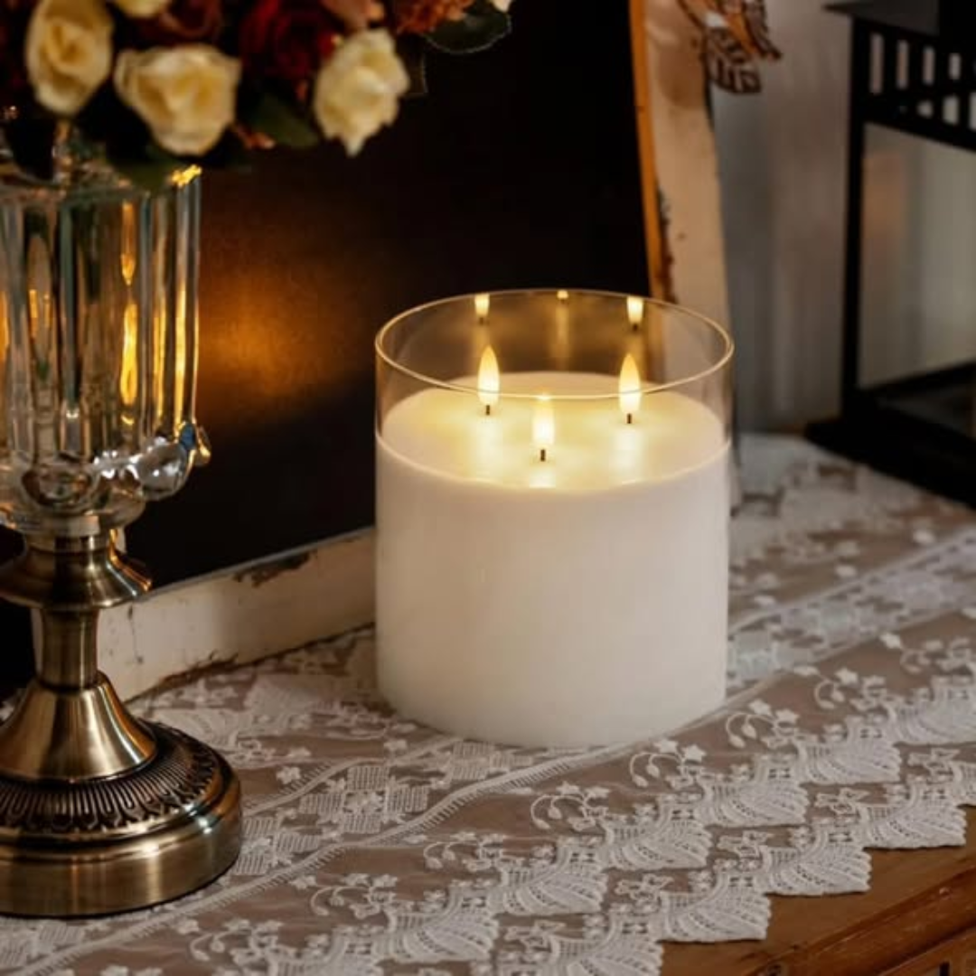 Extra Large Flameless Candles