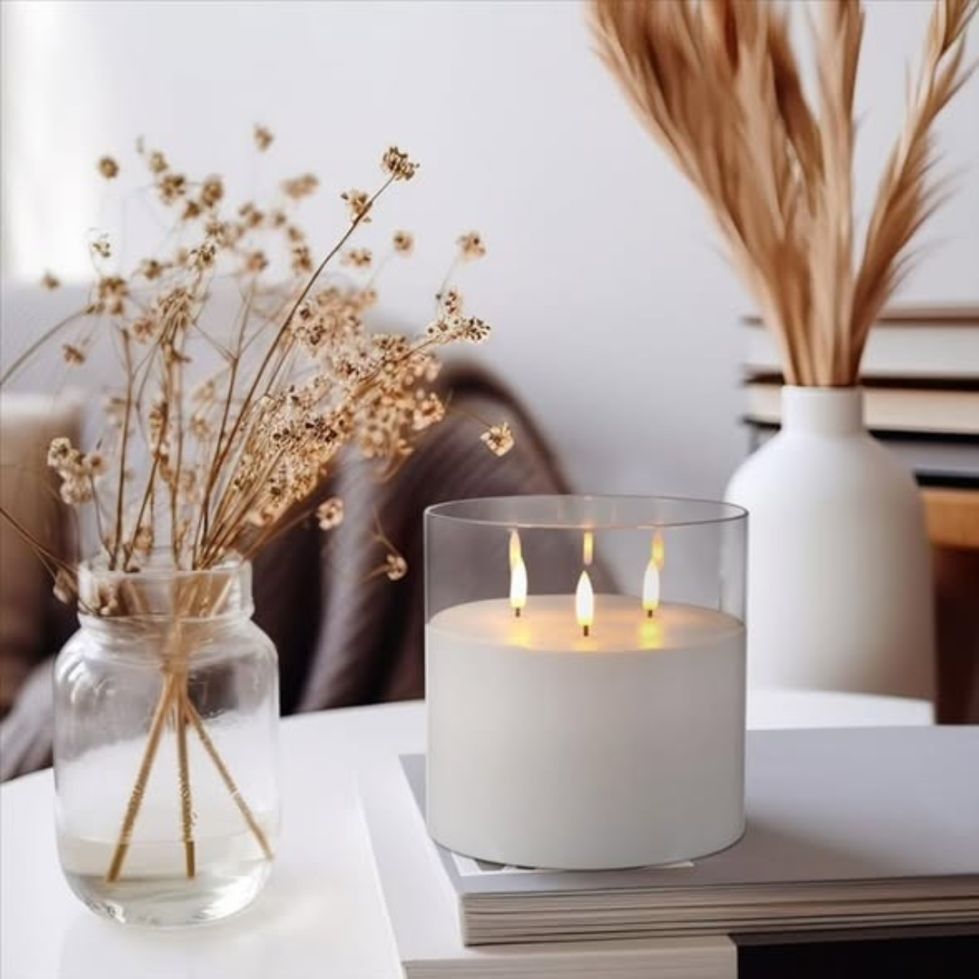 Extra Large Flameless Candles