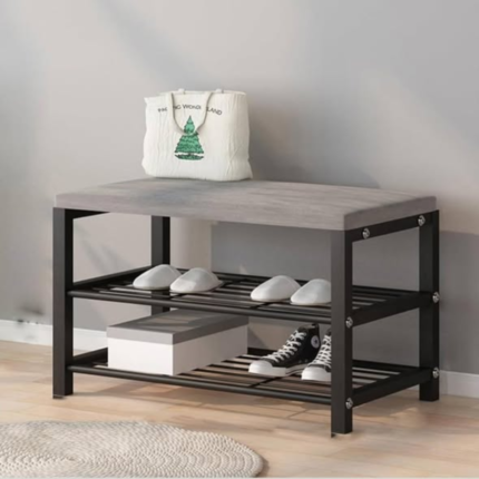 3-Tier Shoe Bench for Entryway
