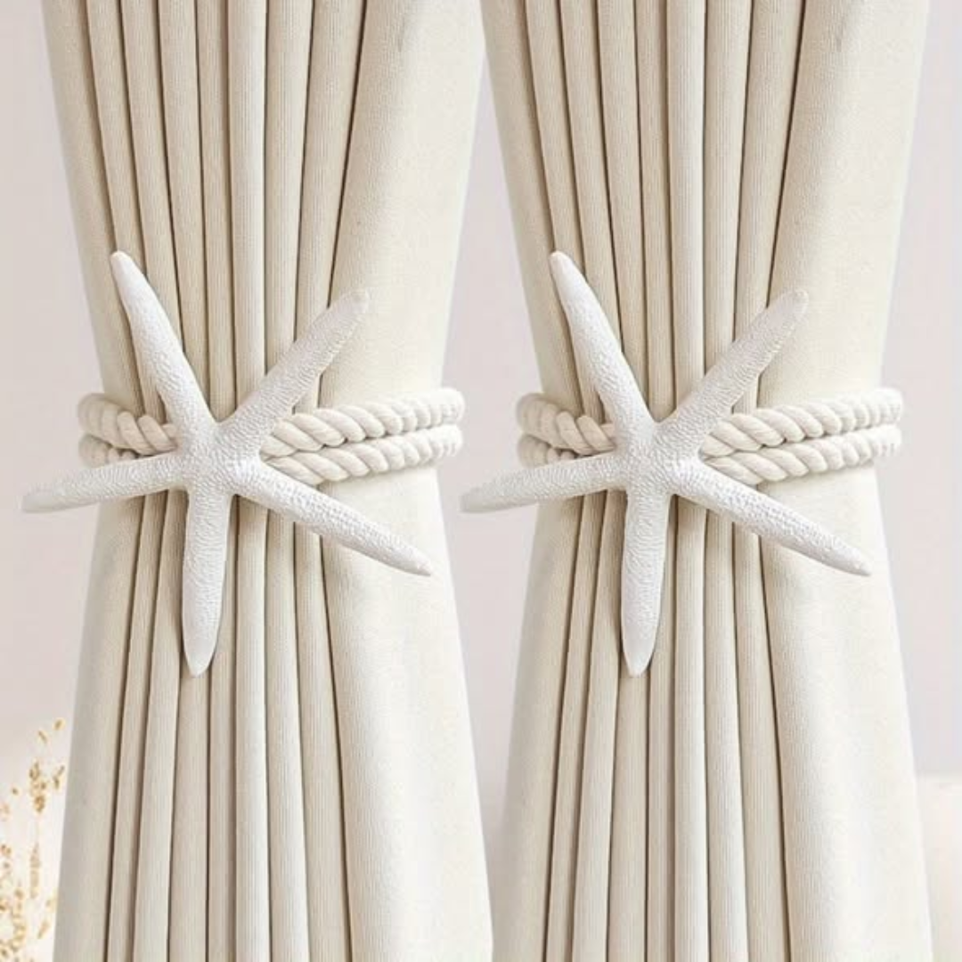 Adjustable Boho Curtain Tiebacks
