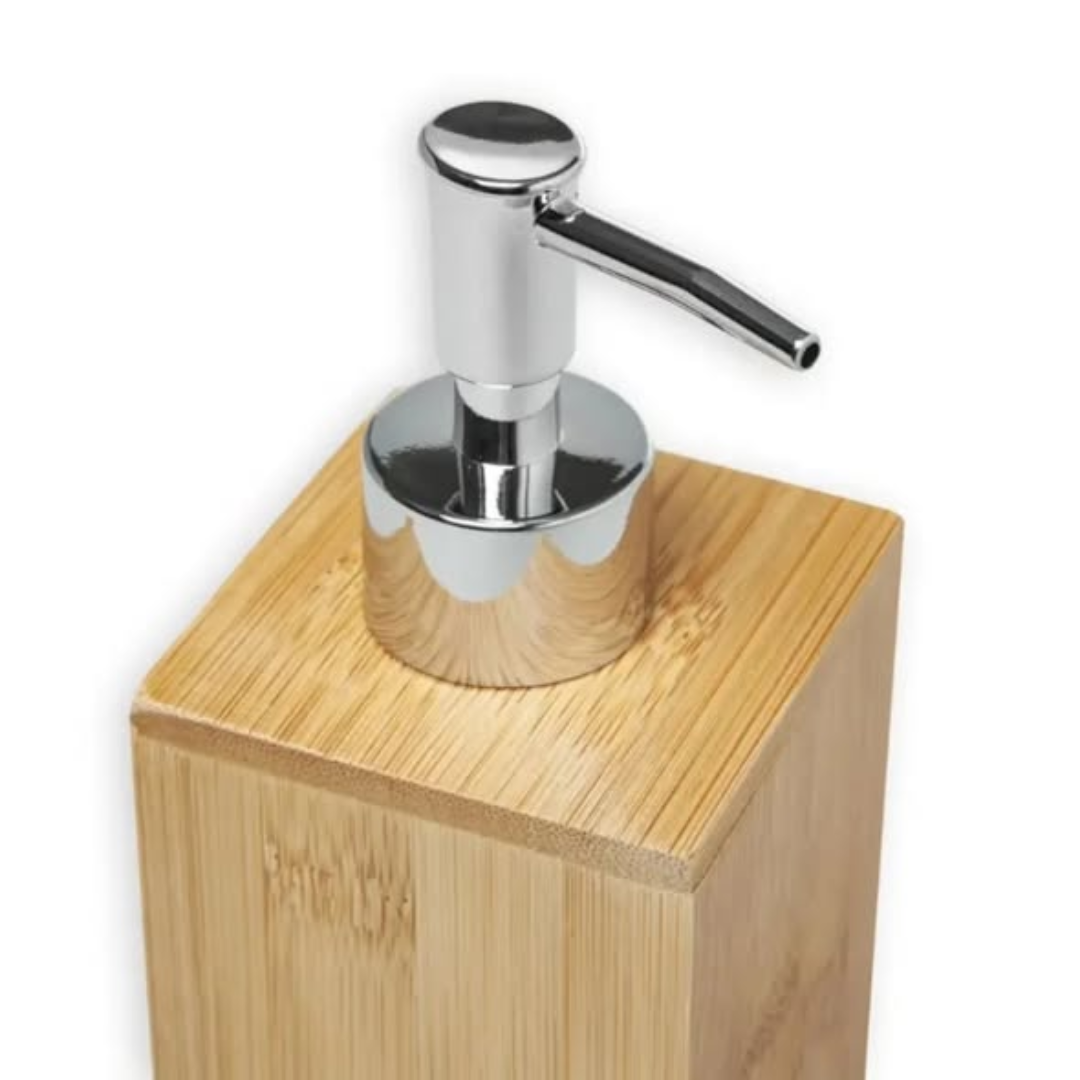 Handmade Bamboo Soap Dispenser