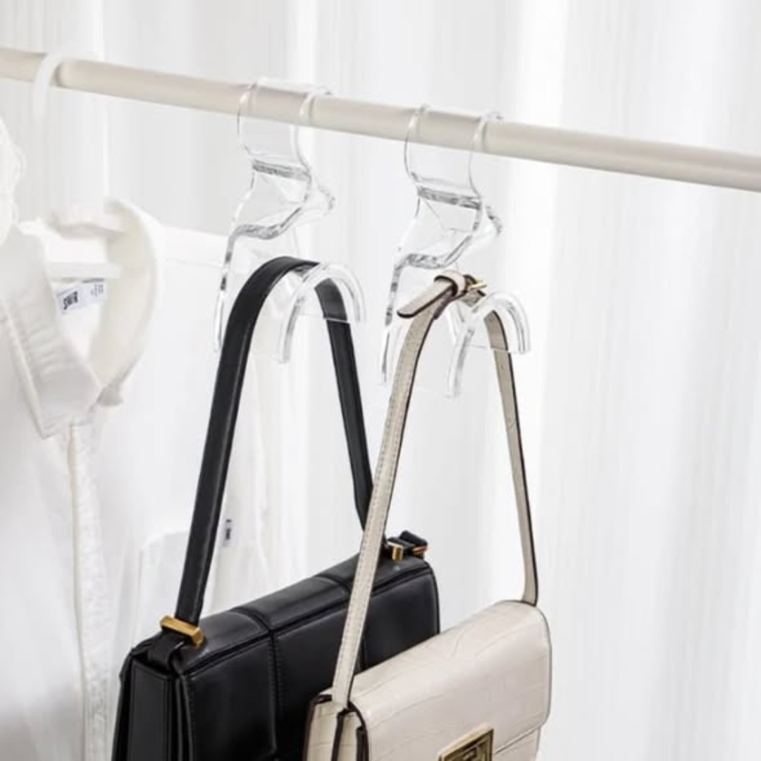 Stylish Acrylic Purse/Handbag Closet Hanger