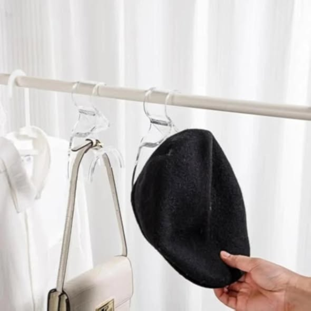 Stylish Acrylic Purse/Handbag Closet Hanger