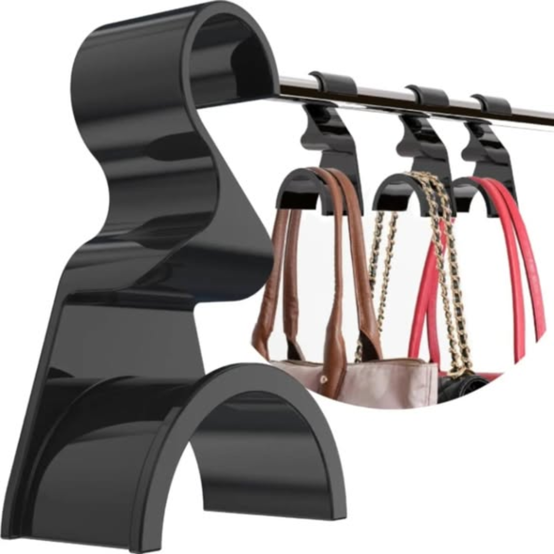 Stylish Acrylic Purse/Handbag Closet Hanger