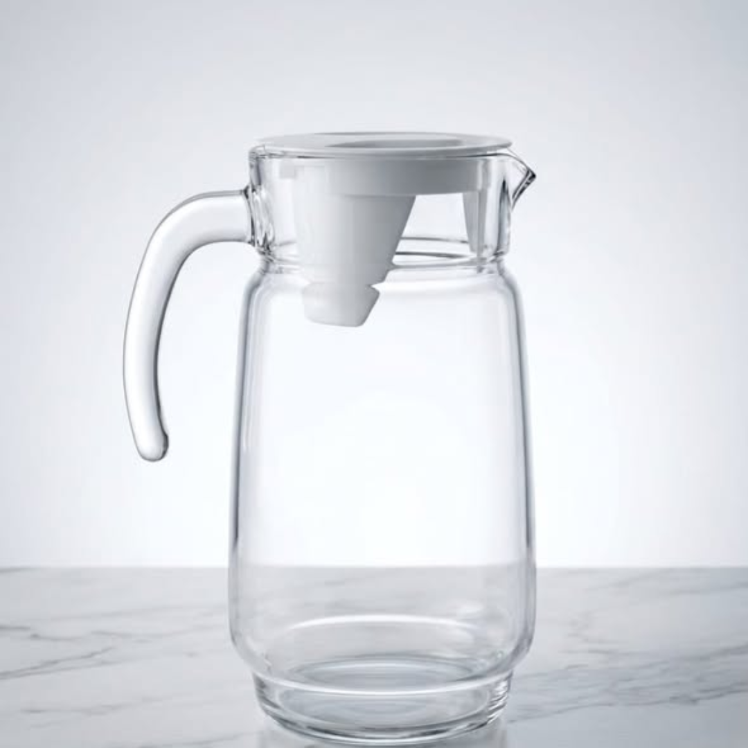 Glass Water Jug Pitcher