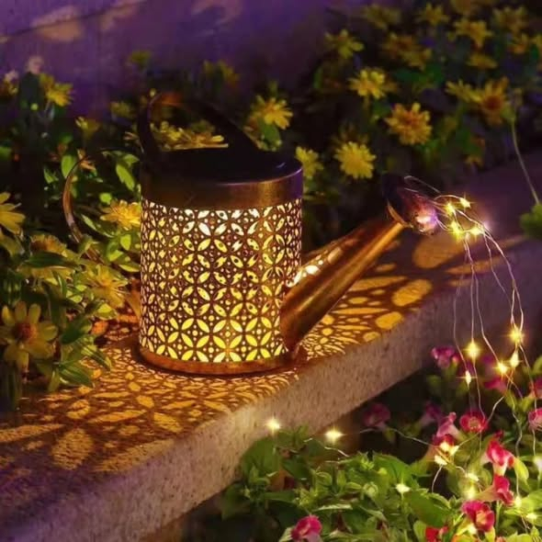 Solar Watering Can light