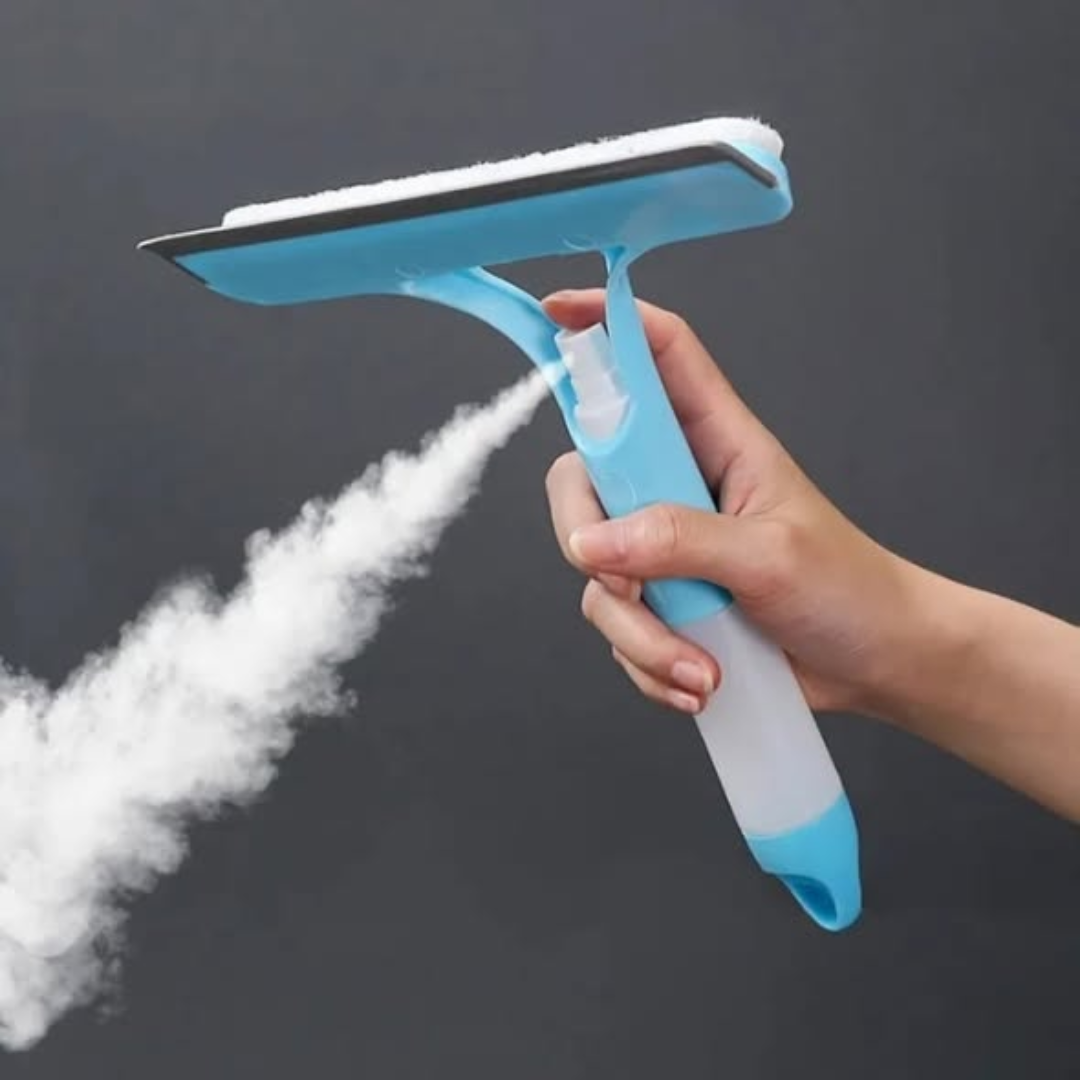 3 in 1 Car Spray Glass Cleaner Brush