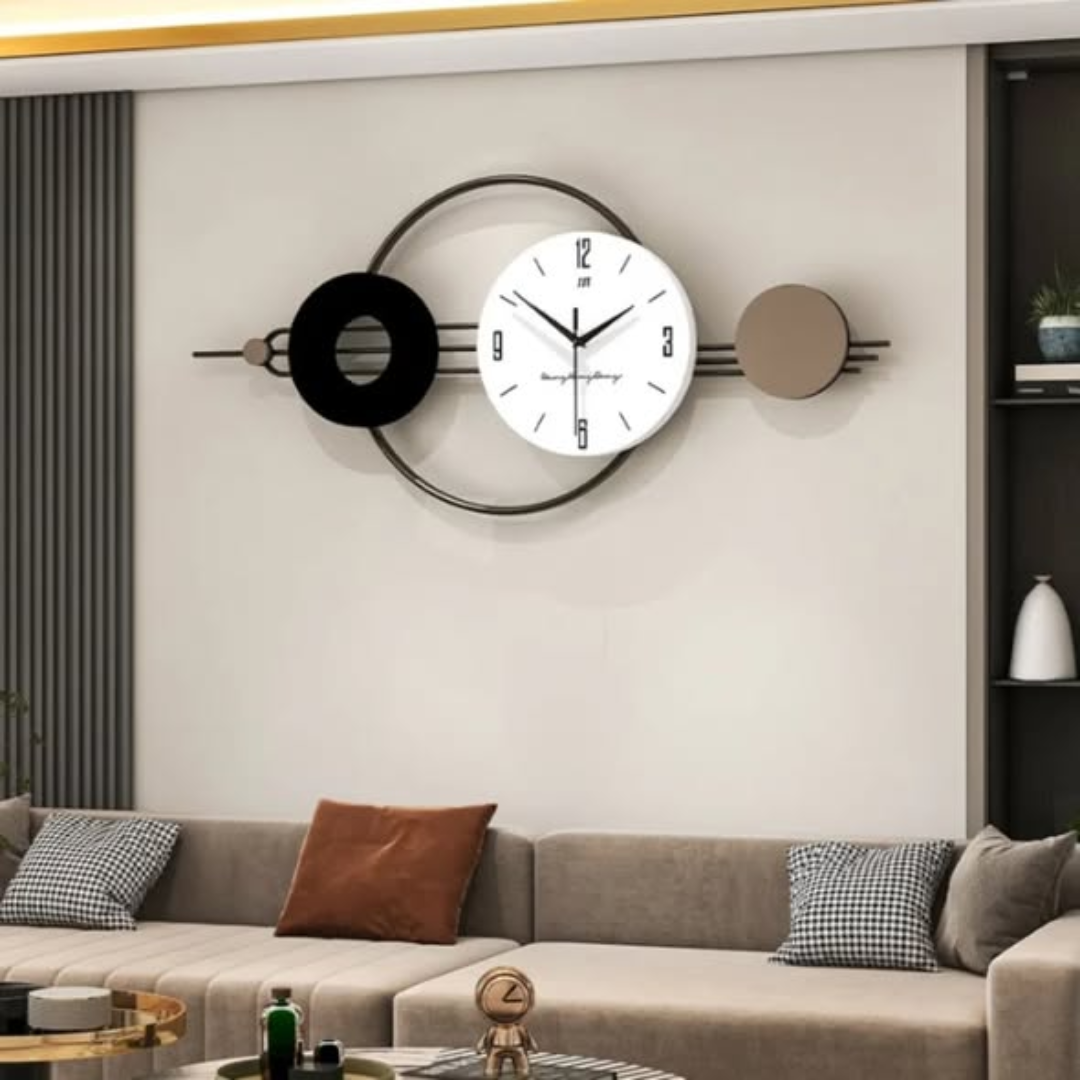 large decorative wall clock