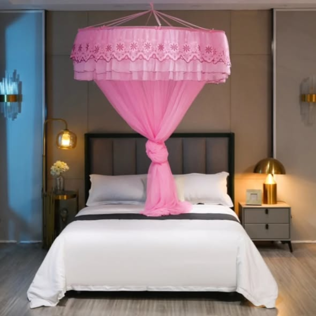 Protect your sleep with our beautiful Round Nets. Available in many colors and sizes. Order your favorite today for delivery in Nairobi! Round Nets
